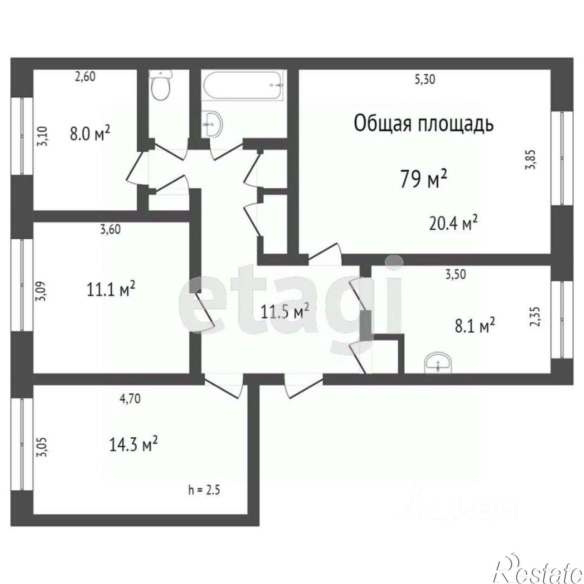 Купить квартиру за 7 700 000 рублей на ул Солнечная, 21
