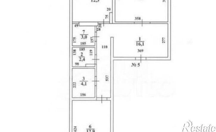 2-комн квартира улица Славского, 22,  д. 22