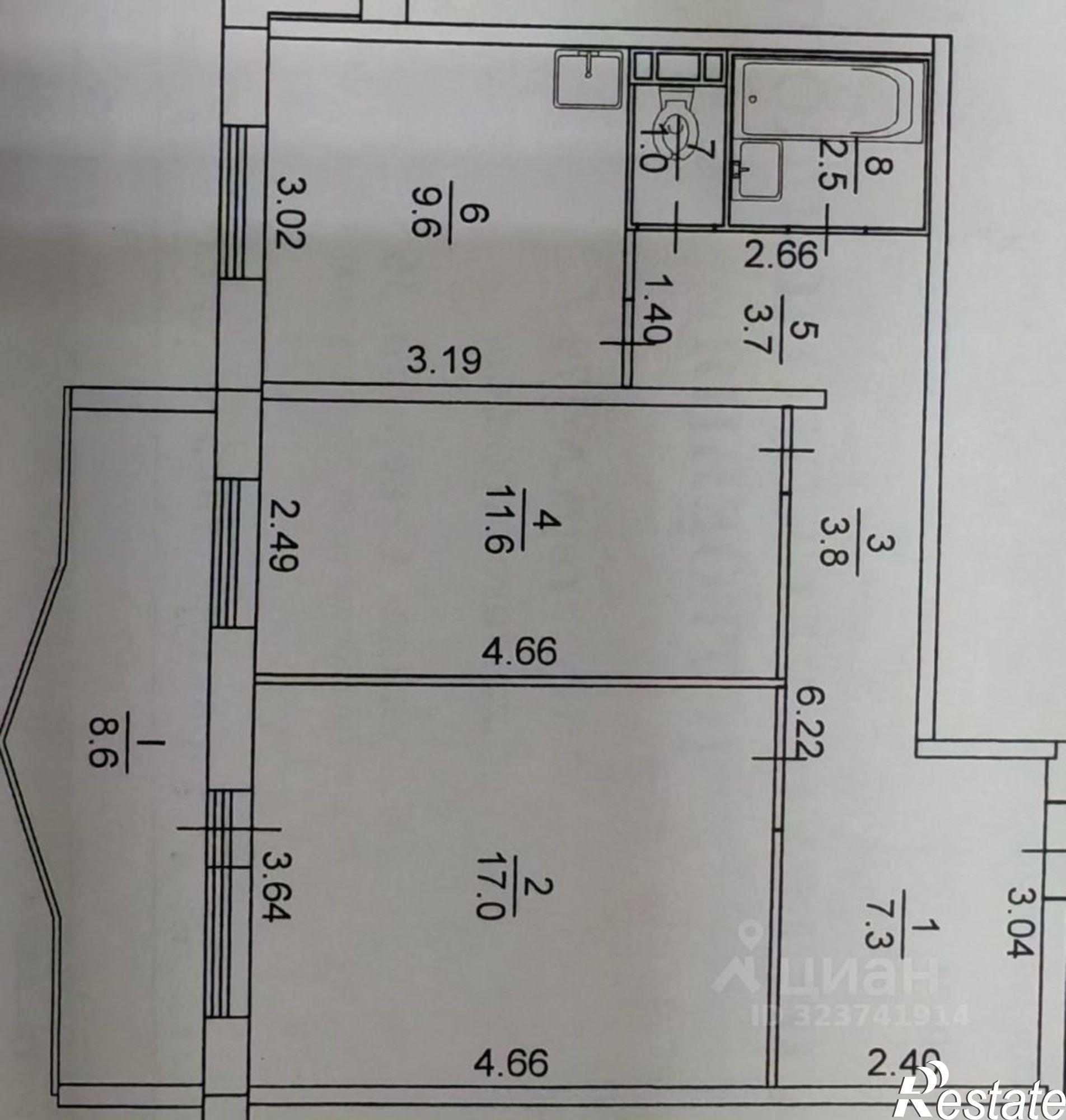 Сдать квартиру за 26 000 рублей на ул Северная, 36