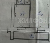 1-комн, 39кв м, этаж 6/12 ул Солнечная, 8