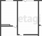 2-комн, 52кв м, этаж 5/10 Солнечная улица, 4
