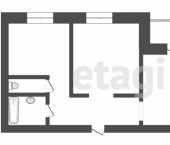 2-комн, 50кв м, этаж 10/10 ул Победы, 33