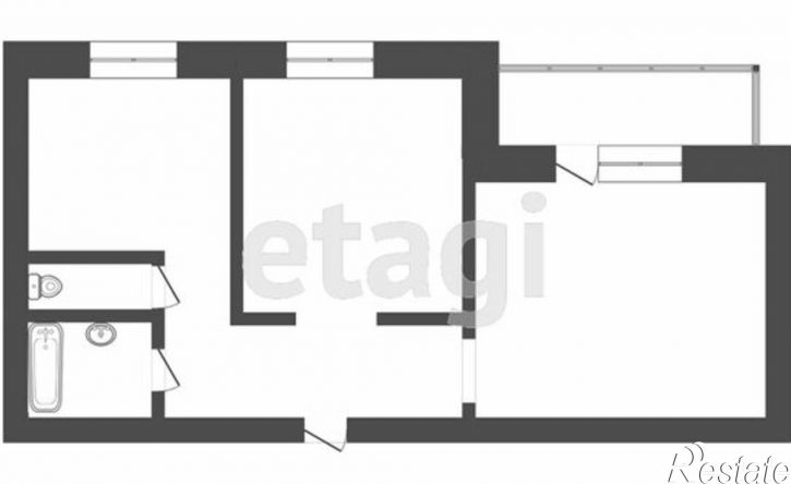 2-комн квартира ул Победы, 33,  д. 33
