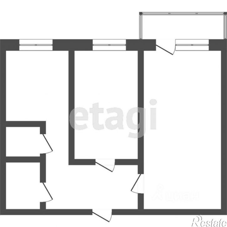 2-комн квартира ул Горького, 30,  д. 30