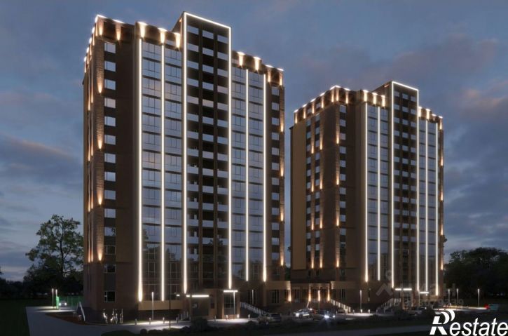 2-комн квартира в новом доме Ленинградская улица, 16А,  д. 16А